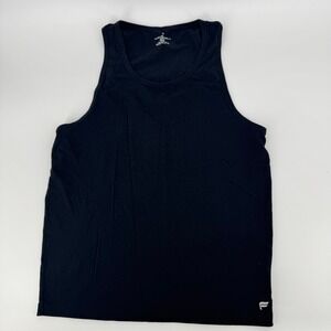 Fabletics Tank Top Small Black Mens Sleeveless Athletic Workout Shirt Gym Casual